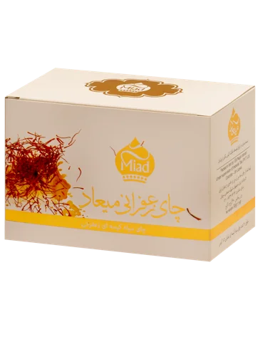 چای سایه کیسه ای زعفرانی